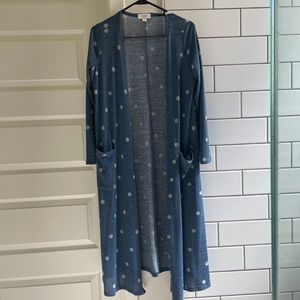 LuLaRoe Polka Dot Sarah Cardigan
